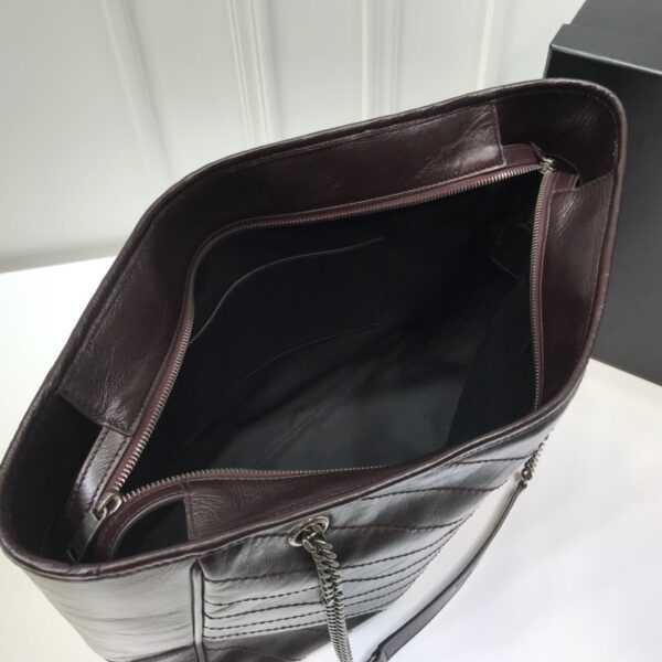 [REP 1:1] Saint Laurent Niki Shopping Bag Burgundy For Women 13.8in/35cm YSL