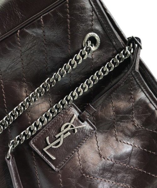 [REP 1:1] Saint Laurent Niki Shopping Bag Burgundy For Women 13.8in/35cm YSL