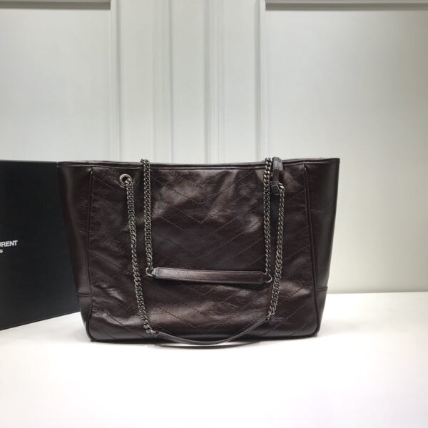 [REP 1:1] Saint Laurent Niki Shopping Bag Burgundy For Women 13.8in/35cm YSL