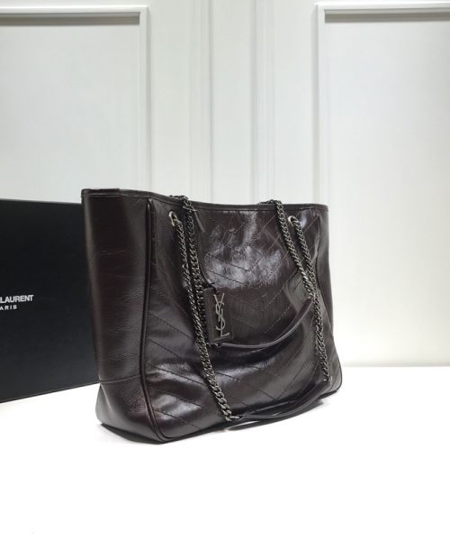 [REP 1:1] Saint Laurent Niki Shopping Bag Burgundy For Women 13.8in/35cm YSL