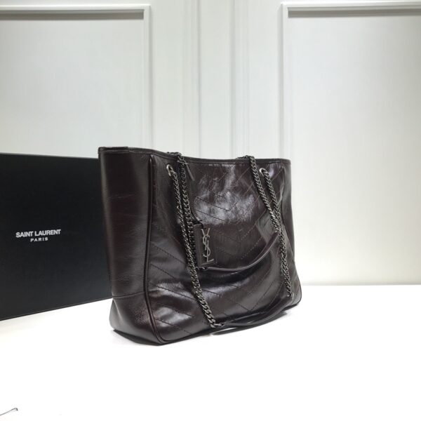 [REP 1:1] Saint Laurent Niki Shopping Bag Burgundy For Women 13.8in/35cm YSL