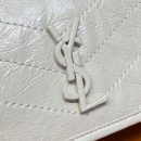 [REP 1:1] Saint Laurent Niki Wallets On Chain White For Women 7.5in/19cm
