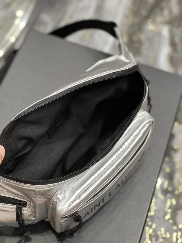 [REP 1:1] Saint Laurent Nuxx Crossbody Bag Sliver For Women, Women's Bags 9.8in/25cm YSL