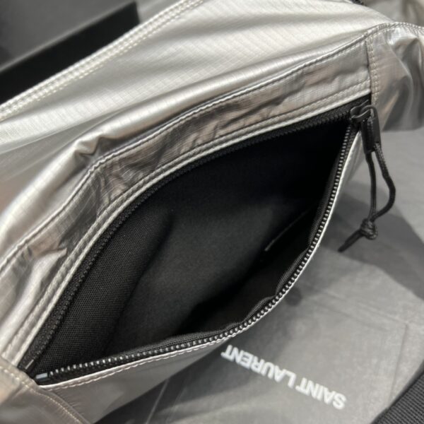 [REP 1:1] Saint Laurent Nuxx Crossbody Bag Sliver For Women, Women's Bags 9.8in/25cm YSL