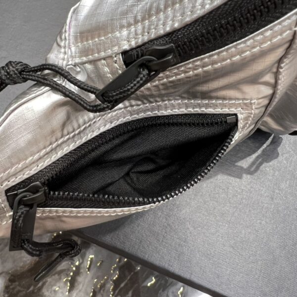 [REP 1:1] Saint Laurent Nuxx Crossbody Bag Sliver For Women, Women's Bags 9.8in/25cm YSL