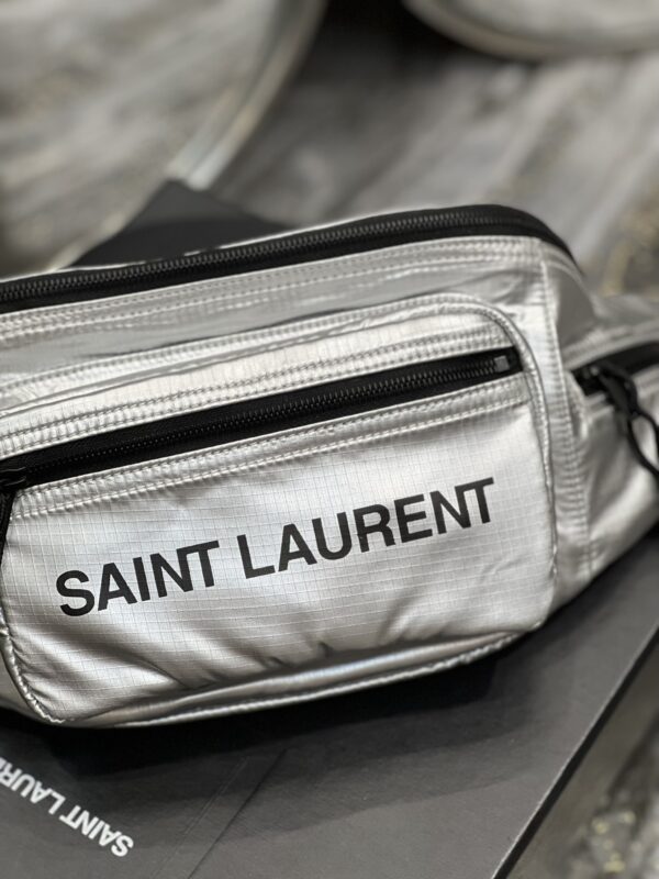 [REP 1:1] Saint Laurent Nuxx Crossbody Bag Sliver For Women, Women's Bags 9.8in/25cm YSL