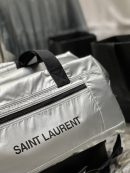 [REP 1:1] Saint Laurent Nuxx Duffle Sliver For Women, Women's Bags 19.6in/50cm YSL