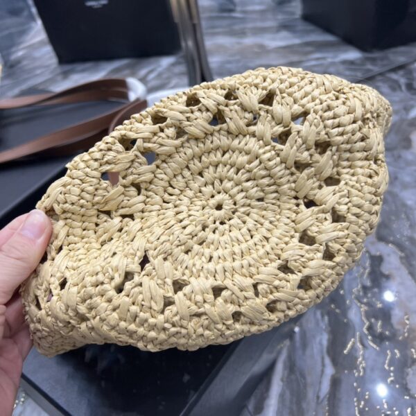 [REP 1:1] Saint Laurent Panier Medium Bag Beige For Women, Women's Bags 16.5in/42cm YSL