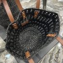 [REP 1:1] Saint Laurent Panier Medium Bag Black For Women, Women's Bags 16.5in/42cm YSL