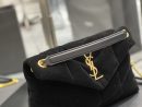 [REP 1:1] Saint Laurent Puffer Small Chain Bag Black For Women, Women's Bags 11.4in/29cm YSL‎
