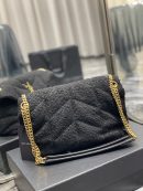 [REP 1:1] Saint Laurent Puffer Small Chain Bag Black For Women, Women's Bags 11.4in/29cm YSL‎
