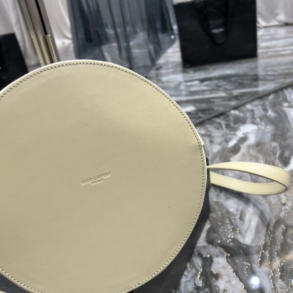 [REP 1:1] Saint Laurent Rive Gauche Bucket Bag Beige For Women, Women's Bags 12.2in/31cm YSL