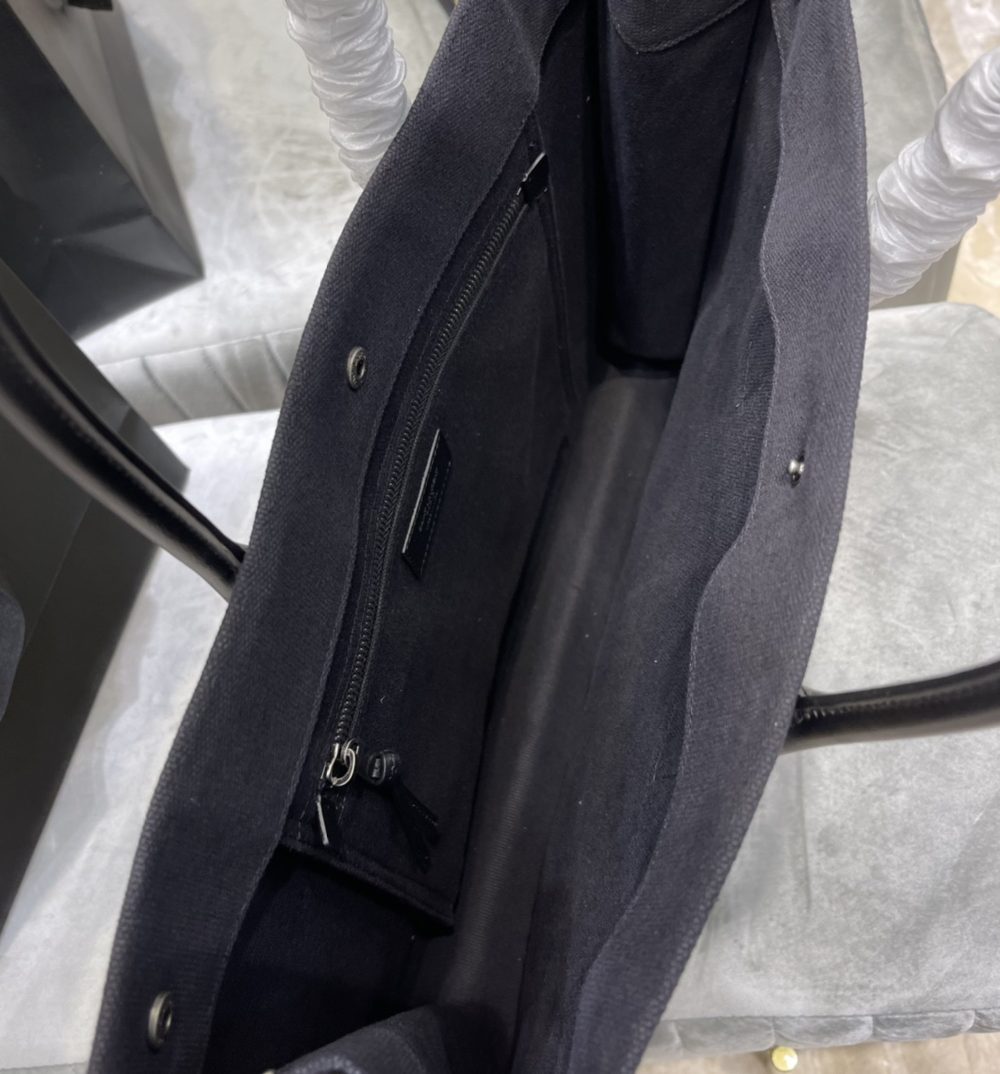 [REP 1:1] Saint Laurent Rive Gauche Tote Bag Grey For Women, Women's Bags 18.9in/48cm YSL