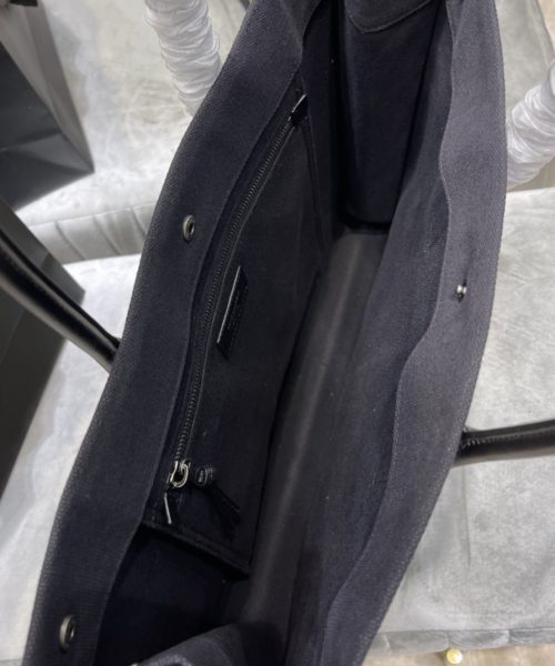 [REP 1:1] Saint Laurent Rive Gauche Tote Bag Grey For Women, Women's Bags 18.9in/48cm YSL