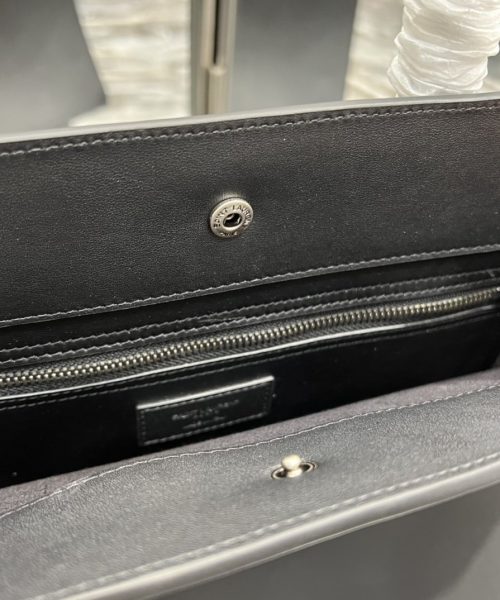 [REP 1:1] Saint Laurent Rive Gauche Tote Bag In Black For Women 18.9in/48cm YSL 587273CWTFE1000