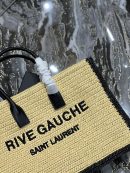 [REP 1:1] Saint Laurent Rive Gauche Tote Bag In Raffia For Women 18.9in/48cm YSL 685742GAAAG2099