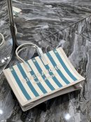 [REP 1:1] Saint Laurent Rive Gauche Tote Bag In Water Green For Women 18.9in/48cm YSL 499290FAAD51680