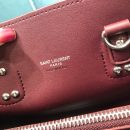 [REP 1:1] Saint Laurent Sac De Jour Baby In Shiny Burgundy For Women 10.2in/26cm YSL