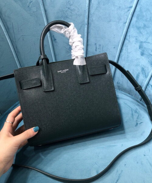 [REP 1:1] Saint Laurent Sac De Jour Nano Bag Black For Women 8.6in/22cm YSL 39203502G9W1000