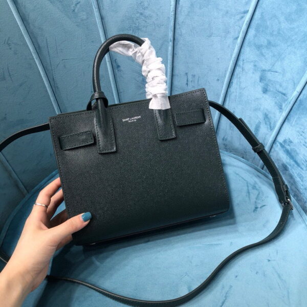 [REP 1:1] Saint Laurent Sac De Jour Nano Bag Black For Women 8.6in/22cm YSL 39203502G9W1000