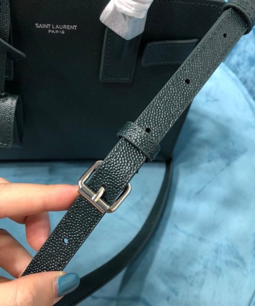 [REP 1:1] Saint Laurent Sac De Jour Nano Bag Black For Women 8.6in/22cm YSL 39203502G9W1000