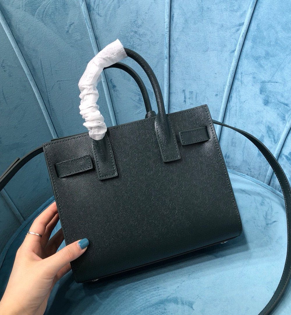 [REP 1:1] Saint Laurent Sac De Jour Nano Bag Black For Women 8.6in/22cm YSL 39203502G9W1000