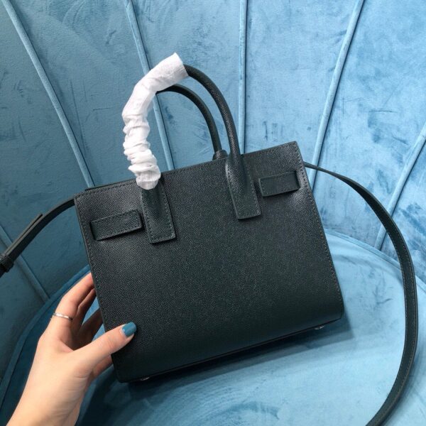 [REP 1:1] Saint Laurent Sac De Jour Nano Bag Black For Women 8.6in/22cm YSL 39203502G9W1000