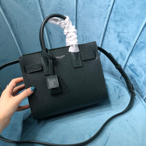 [REP 1:1] Saint Laurent Sac De Jour Nano Bag Black For Women 8.6in/22cm YSL 39203502G9W1000