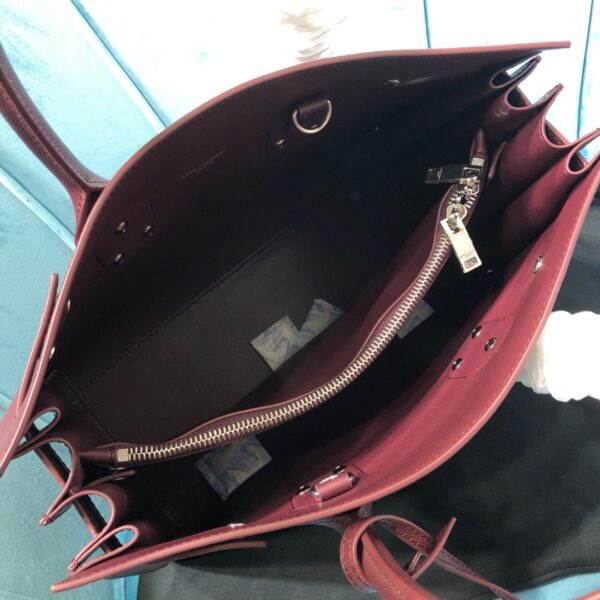 [REP 1:1] Saint Laurent Sac De Jour Small Burgundy For Women 12.5in/32cm YSL