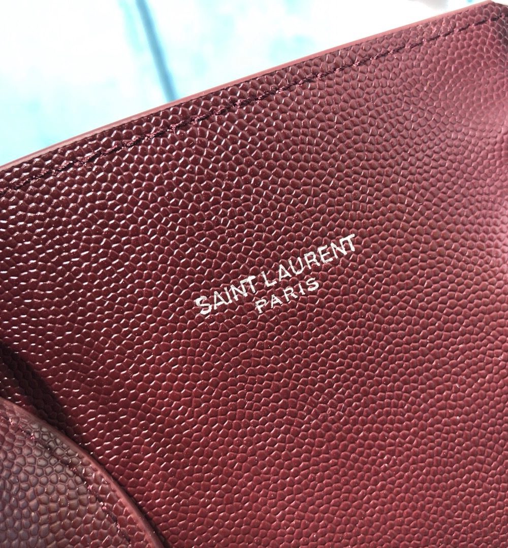 [REP 1:1] Saint Laurent Sac De Jour Small Burgundy For Women 12.5in/32cm YSL