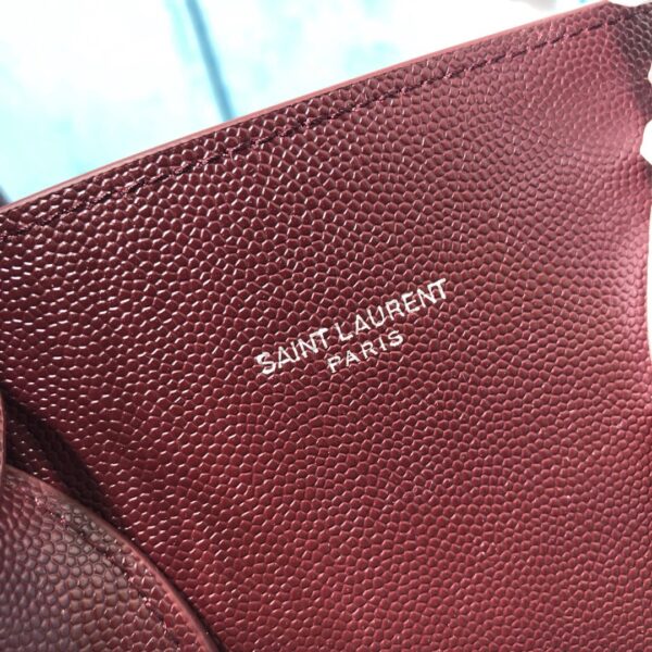 [REP 1:1] Saint Laurent Sac De Jour Small Burgundy For Women 12.5in/32cm YSL