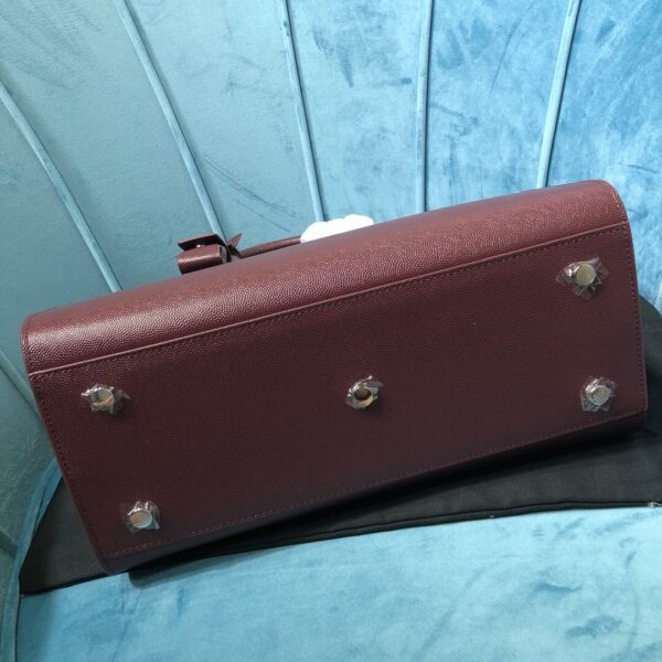[REP 1:1] Saint Laurent Sac De Jour Small Burgundy For Women 12.5in/32cm YSL