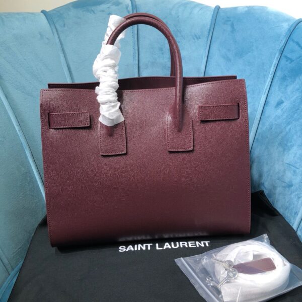 [REP 1:1] Saint Laurent Sac De Jour Small Burgundy For Women 12.5in/32cm YSL