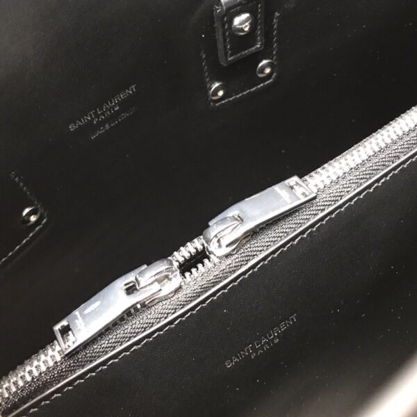 [REP 1:1] Saint Laurent Sac De Jour Small In Embossed Crocodile Black For Women 12.5in/32cm YSL  378299DND1N1000