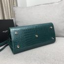 [REP 1:1] Saint Laurent Sac De Jour Small In Embossed Crocodile Green For Women 12.5in/32cm YSL