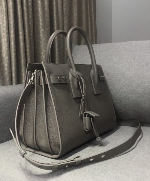 [REP 1:1] Saint Laurent Sac De Jour Small Stone Grey For Women 12.5in/32cm YSL