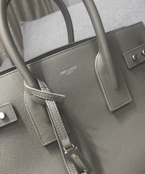 [REP 1:1] Saint Laurent Sac De Jour Small Stone Grey For Women 12.5in/32cm YSL
