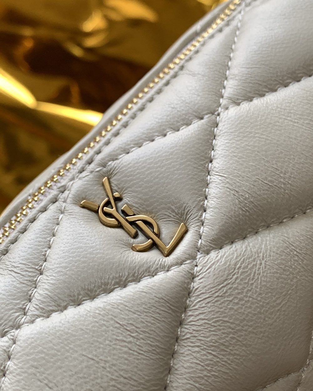 [REP 1:1] Saint Laurent Sade Mini Tube Bag For Women 7.9in/20cm Vintage White YSL 699703AAAJU9207