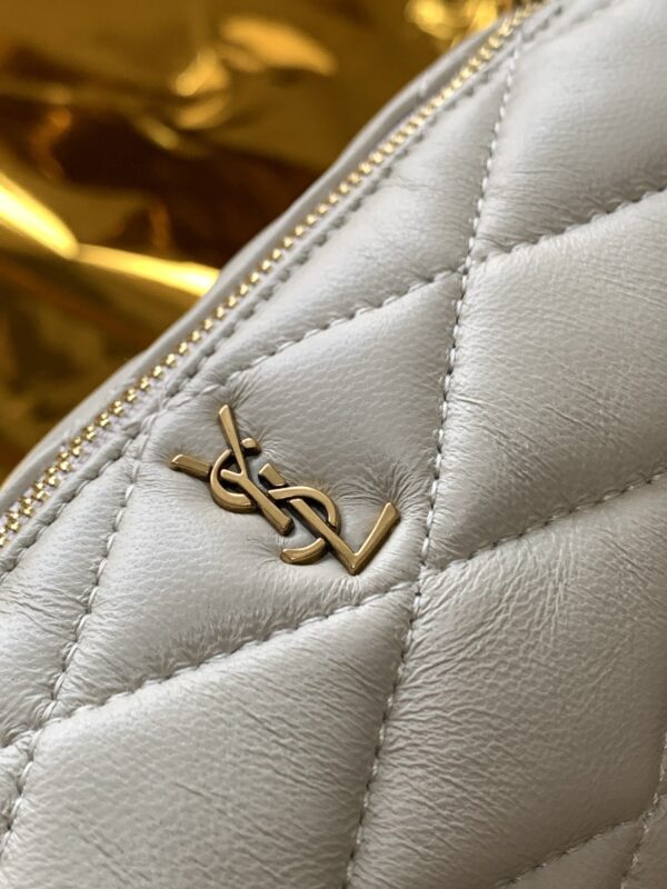 [REP 1:1] Saint Laurent Sade Mini Tube Bag For Women 7.9in/20cm Vintage White YSL 699703AAAJU9207