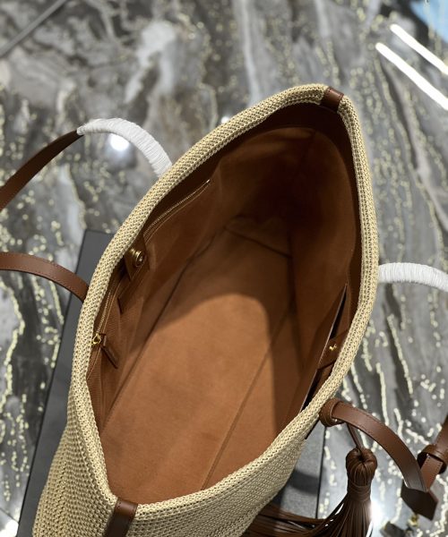 [REP 1:1] Saint Laurent Shopping E/W Beige For Women, Women's Bags 14.6in/37cm YSL