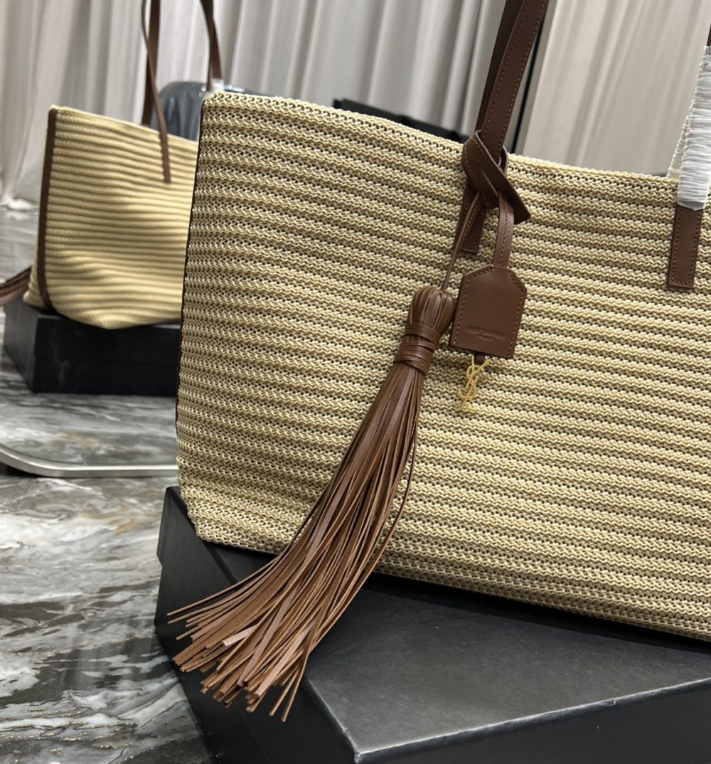 [REP 1:1] Saint Laurent Shopping E/W Beige For Women, Women's Bags 14.6in/37cm YSL