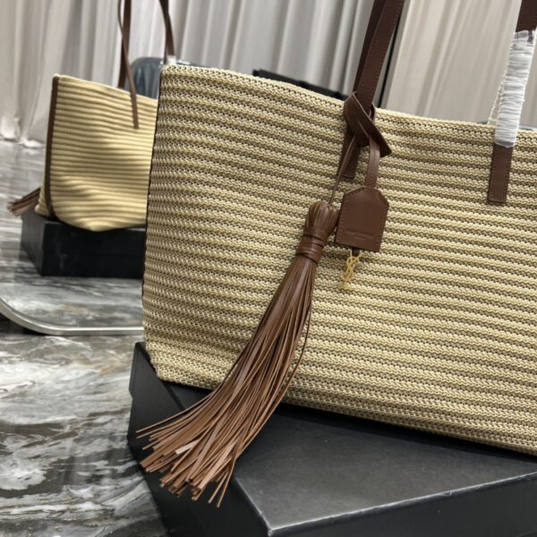 [REP 1:1] Saint Laurent Shopping E/W Beige For Women, Women's Bags 14.6in/37cm YSL