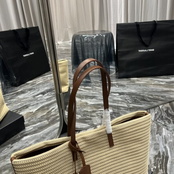[REP 1:1] Saint Laurent Shopping E/W Beige For Women, Women's Bags 14.6in/37cm YSL