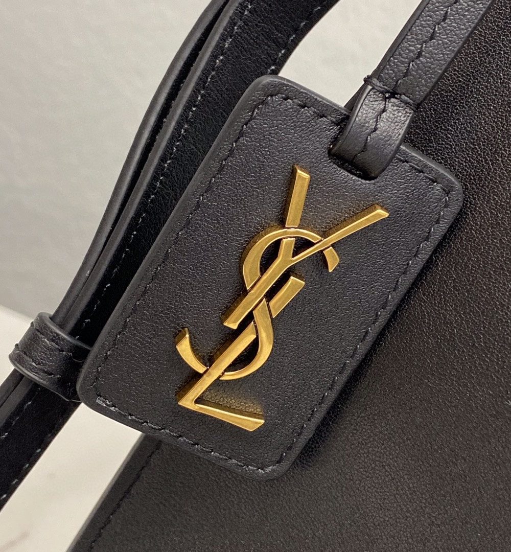 [REP 1:1] Saint Laurent Shopping N/S In Supple Black For Women 13.7in/35cm YSL 600306CSV0J1000