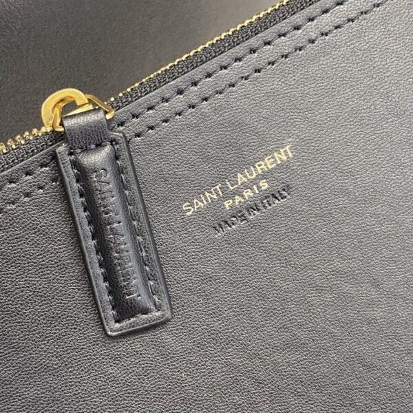 [REP 1:1] Saint Laurent Shopping N/S In Supple Black For Women 13.7in/35cm YSL 600306CSV0J1000