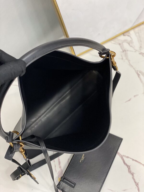 [REP 1:1] Saint Laurent Shopping N/S In Supple Black For Women 13.7in/35cm YSL 600306CSV0J1000