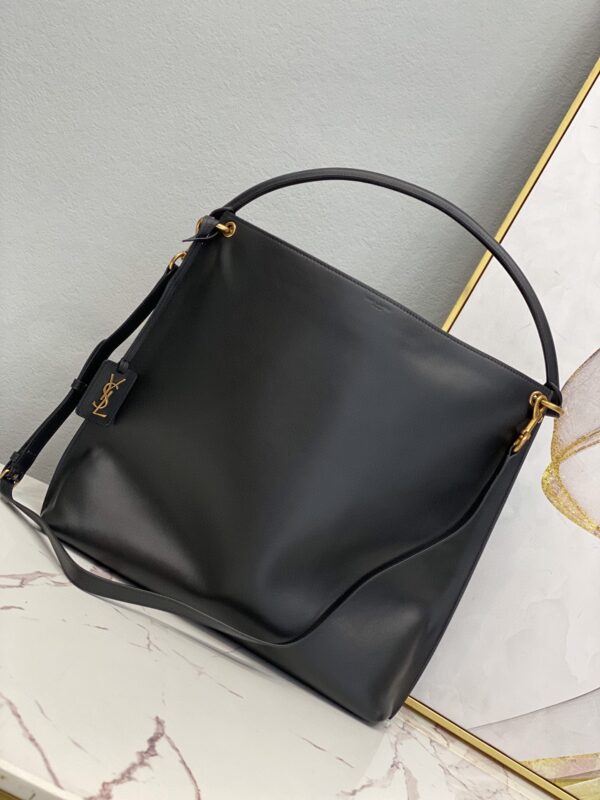 [REP 1:1] Saint Laurent Shopping N/S In Supple Black For Women 13.7in/35cm YSL 600306CSV0J1000
