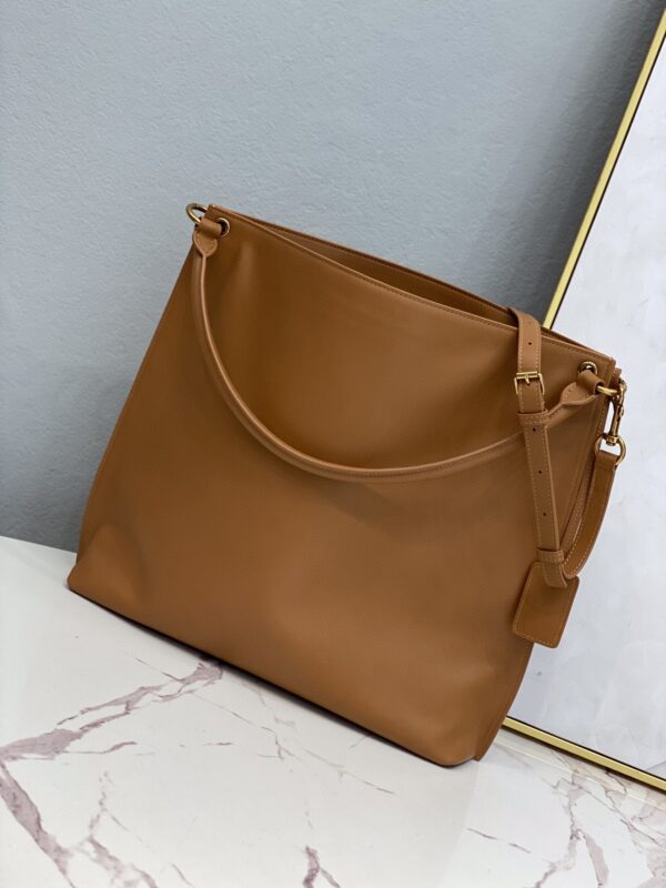 [REP 1:1] Saint Laurent Shopping N/S In Supple Brown For Women 13.7in/35cm YSL