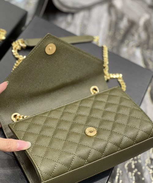 [REP 1:1] Saint Laurent Small Bag In Mix Matelasse For Women 8.2in/21cm YSL