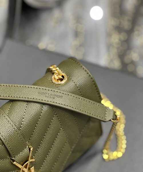 [REP 1:1] Saint Laurent Small Bag In Mix Matelasse For Women 8.2in/21cm YSL